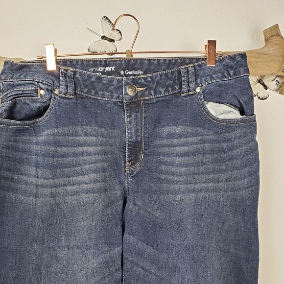 Lane Bryant genius fit skinny Jean's blue 18 long - Picture 7 of 8